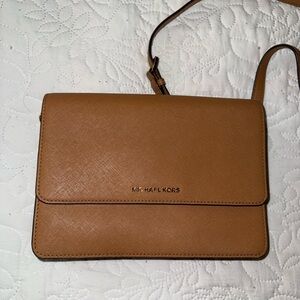 Michael Kors Cognac Crossbody Bag